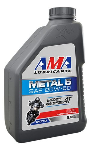 Aceite Ama Mineral Metal 5 20w50 1lt Bpm Repuestos