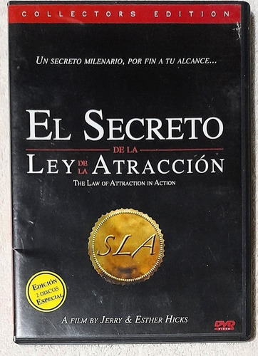 Dvd El Secreto De La Ley De La Atracción 2007