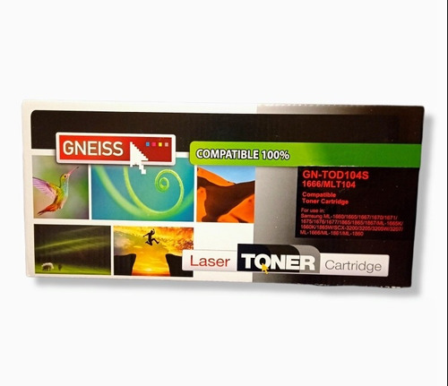 Toner Gneiss Mlt 104 Para Sam Ml1660 Scx3200 Ml 1860 Ml 1666