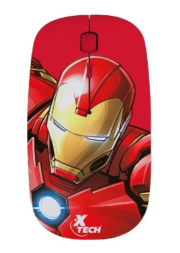 Mouse Inalambrico Usb Xtech Iron Man Megasoft Caballito