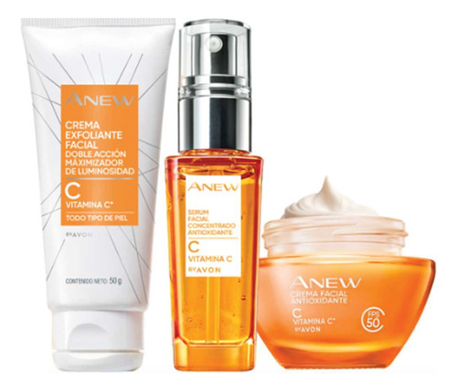 Set X3 Vitamina C Avon Anew