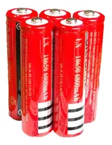 Comprar Pack 5 Baterias Recargables Modelo 18650 Para Linterna Led