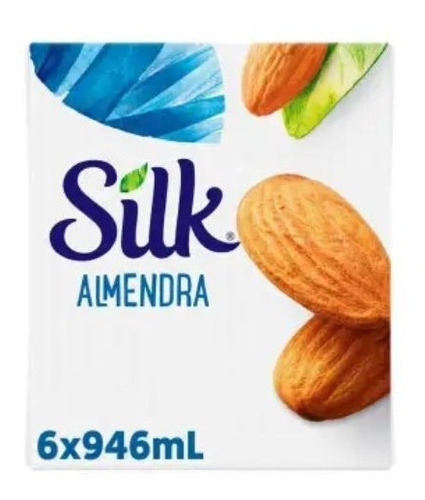 Bebida De Almendras Silk Original 6 Pzas De 946 Ml 