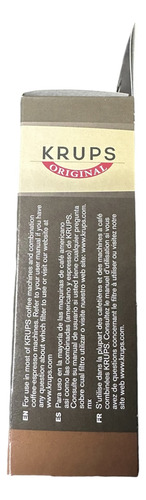 Filtro De Agua Para Cafetera Krups F47200 (caja C/2 Filtros)