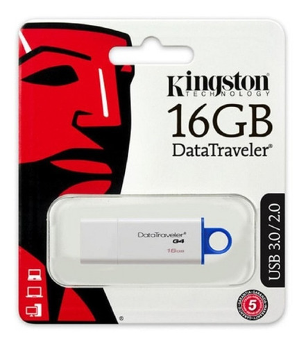 Pendrive 16gb Kingston Datatraveler  G4 Blister Original