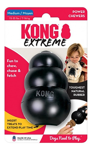 Kong Extreme Medium Brinquedo Para Cães Tamanho Médio Pet