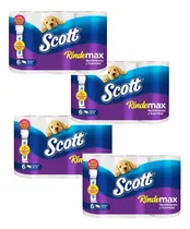 Comprar Pack 4 Papeles Higiénicos Scott Rindemax Doble Hoja 25m