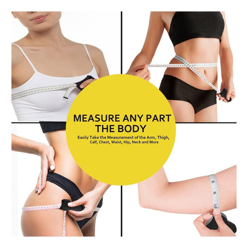 Conjunto De Cinta De Medición De Cuerpo Retráctil De Doble |