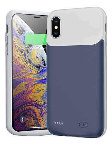 Funda De Bateria Para iPhone XS Max, Bateria Portatil Mejora