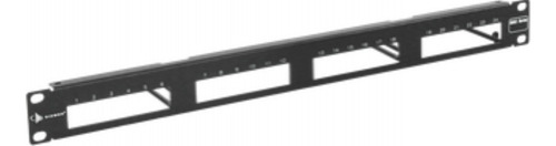 Patch Panel Max Modular (vacío), De 24 Puertos, Plano, 1ur