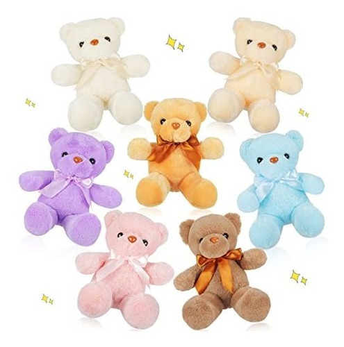 7 Packs 14 Inch Plush Bear Animales Rellenos Plush D5krb