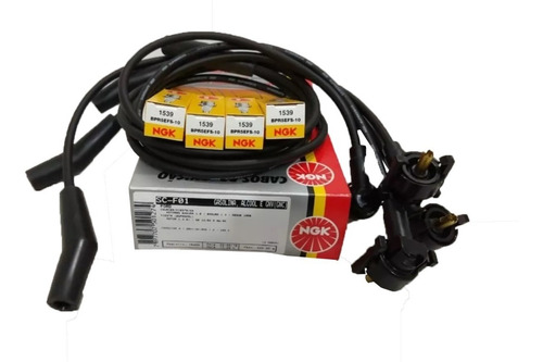 Juego Bujias Y Cables Ngk Ford Fiesta 1.3 8v 95/99