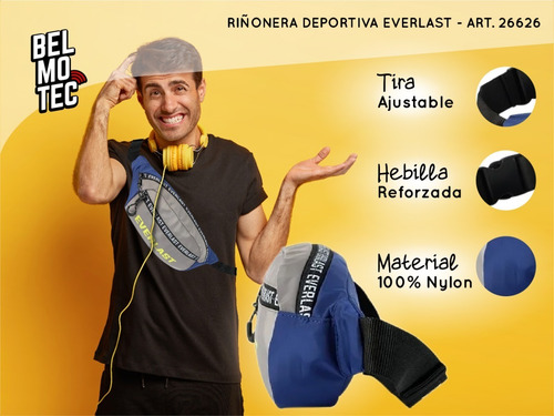 Riñonera Everlast Original Deportiva Unisex Gym Modelo Nuevo