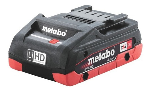 Batería Metabo Litio 18v / Lihd 4.0 Ah Maximo Rendimiento