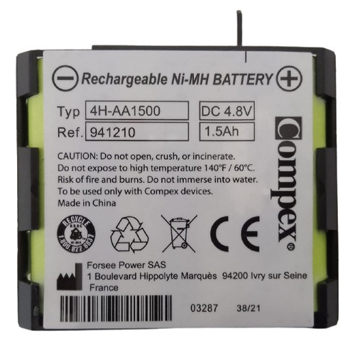 Batería Original Compex Nueva Generac (distribuidor Oficial)