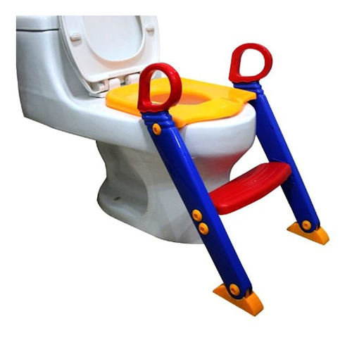 Asiento Entrenador  Baño Con Escalerilla Chummie Joy 6 En 1