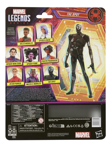 Marvel Legends Series Spider-man Figura De Acción The Spot