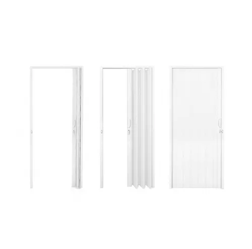 puerta plegable pvc blanca fortlev 80cm