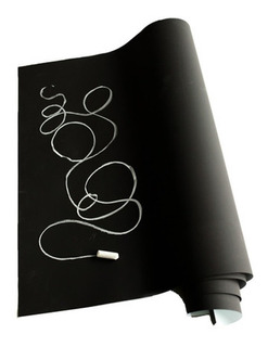 Cuadros Lifestyle Lámina de Vinilo autoadhesiva y magnética/Pizarra magnética/lámina magnética Tamaño:100x150 cm Color:Negro