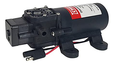 Bomba De Diafragma 12 V 1.0 Gpm, Chapin 6-9206, Negra