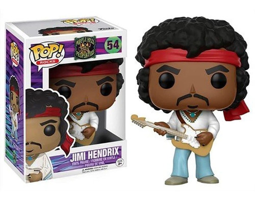 Muñeco Funko Pop Rocks De Jimi Hendrix, Woodstock