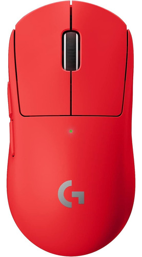 Mouse Gamer Logitech Pro X Superlight Hero Inalambrico Rojo