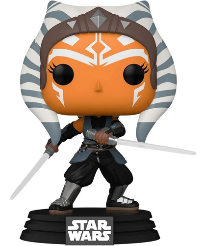 Funko Pop! Star Wars The Mandalorian Ahsoka Con Sables  #464