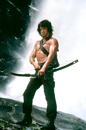 Poster Rambo Autoadhesivo 100x70cm#1681