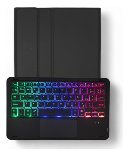 Funda Teclado Para iPad Pro 11 2022 4ta Gen Teknet Porta Pen Color Negro