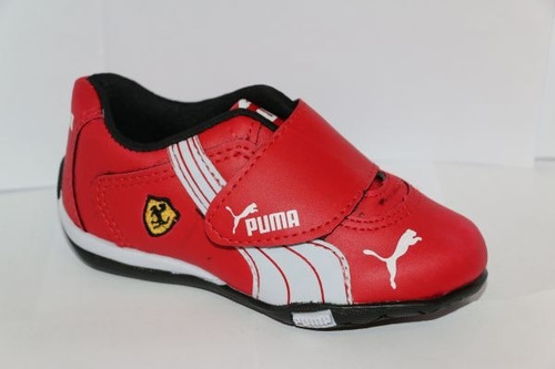 tenis puma vermelho infantil