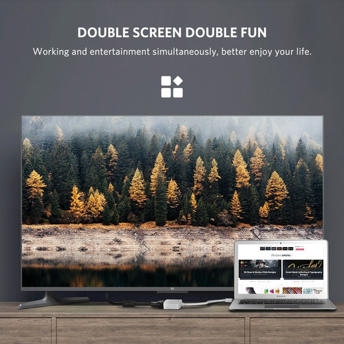 Ugreen Mini Displayport (thunderbolt) A Hdmi Adaptador Conve