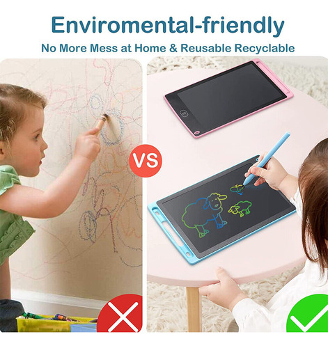 Ec Tableta De Escritura Lcd Pa Drawing Magic Board De 12