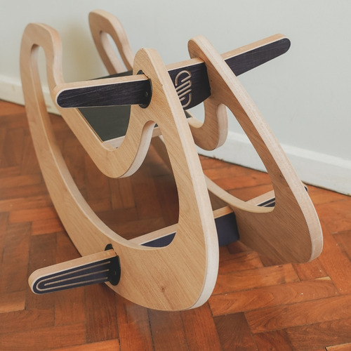 Imagen 8 de 10 de Mecedora/balancín De Madera Infantil Diseño- Envío Gratis