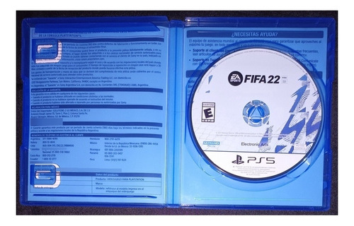 Fifa 22 Juego Ps5 Físico (Usado)