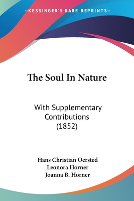 Libro The Soul In Nature: With Supplementary Contribution...