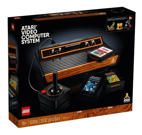 Lego Video Gamer 10306 Icons Atari Video Computer System 2532 Peças