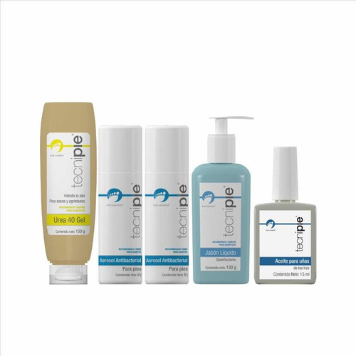 Kit Con 2 Aerosol Anti, 1 Urea 40, 1 Aceite Tea Tee, 1 Jabón