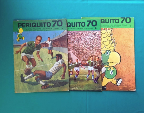 3 Revista Oficial Futebol Palestra Palmeiras Periquito 70