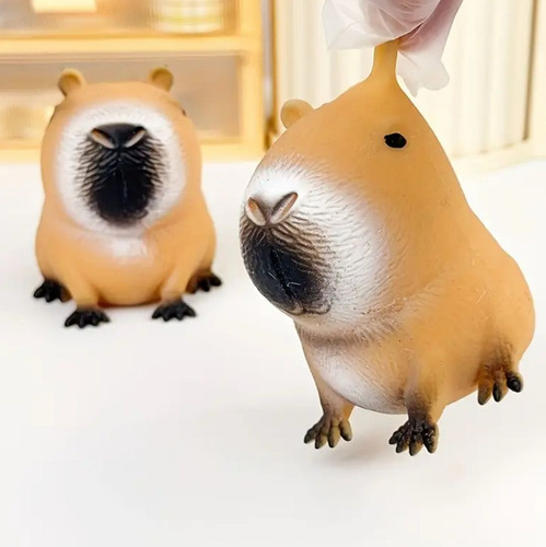 3 Capibaras Estirable Capybara Elástico Juguetes Anti Estrés
