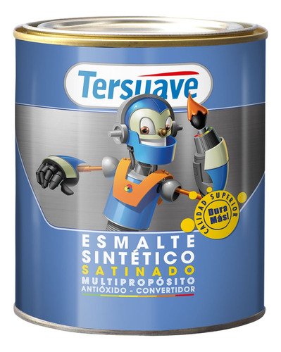 Pintura Tersuave Esmalte Sintético Satinado 1/2 Lt Madera M