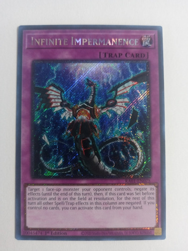 Infinite Impermanence - Platinum Secret Rare    Ra01