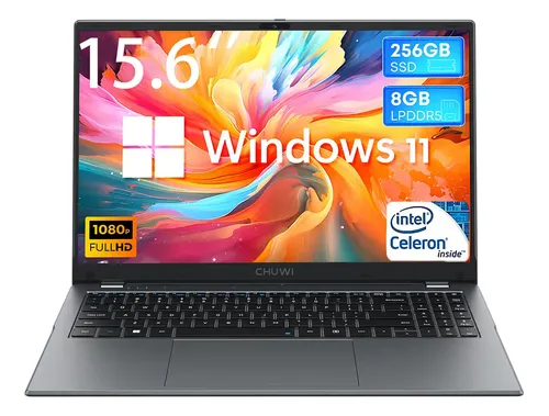 Chuwi Herobook Plus Laptop Color Plateada 15.6