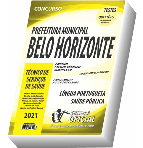 Apostila Pbh Belo Horizonte - Técnicos De Saúde Parte Comum