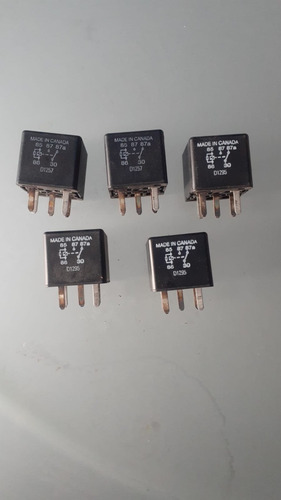 Relay Omron Original 5 Patas Kit Con 5 Piezas Cuadrados