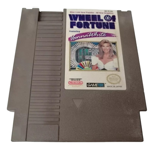 Wheel Of Fortune Ft. Vanna White Nintendo Nes  (Reacondicionado)