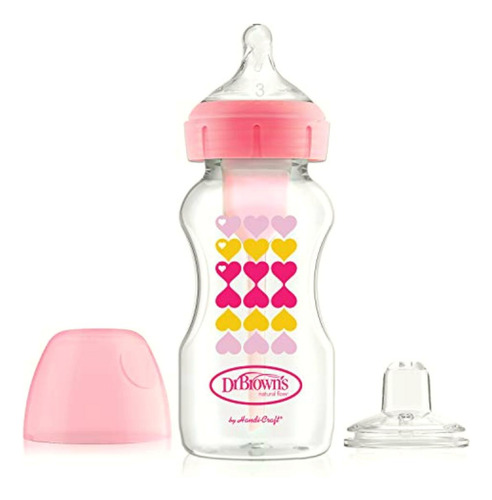 Dr. Brown's Natural Flow Options+ Kit De Transición 2 En 1