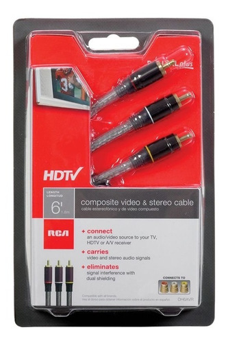 Cable Stereo Audio/video Rca Dh6avr