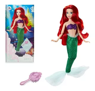 Muñeca Princesa Ariel La Sirenita Articulada Disneystore Usa
