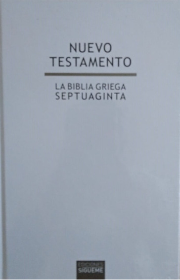 La Biblia griega Septuaginta Nuevo Testamento 129 
