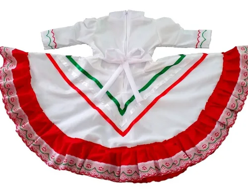 Vestidos regionales de jalisco para niñas sale